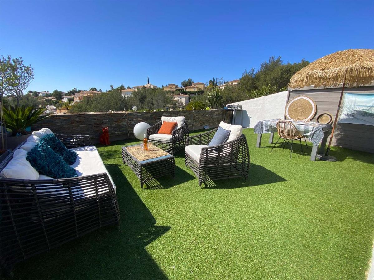 Vuemer Bandol - Grande Terrasse De 45M2 Vue Mer Piscine Parking Buitenkant foto