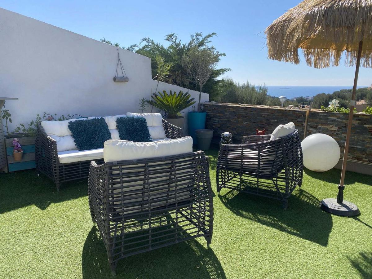 Vuemer Bandol - Grande Terrasse De 45M2 Vue Mer Piscine Parking Buitenkant foto